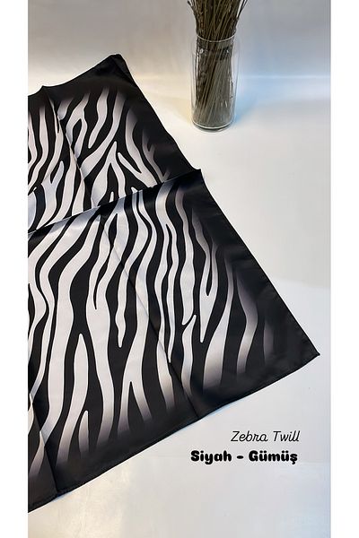Onur Zebra Print Twill Scarf - Hard Fabric Quality Fashion Trending Store Product