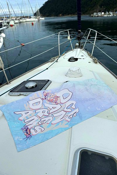 Remsa Mayo Πετσέτα θαλάσσης με σχέδια θάλασσας και πισίνας - 074