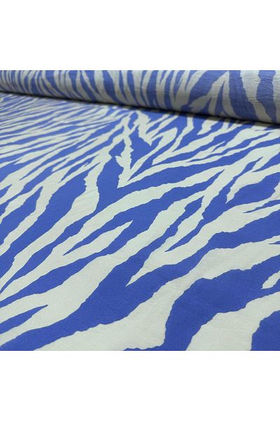 Yaren Ülker Ayrobin (Aerobin) Modal Viscose Fabric Double En Zebra Pattern
