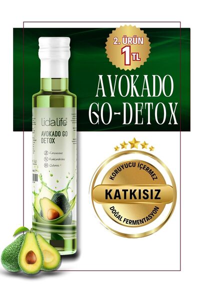 Lida Life Avokado Go-detox Doğal Fermantasyon 250cc