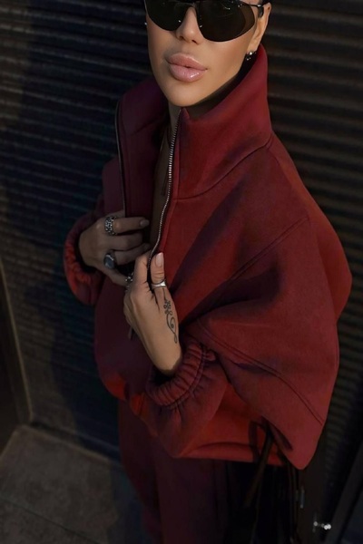 Fashiontayt 3 SZÉRŰ POLÁR BELSŐ CIPZÁROS ALSÓ FELSŐ RUHA