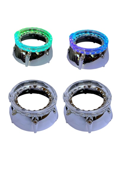 EKT CY1 3 İNÇ WRGB PİXEL YUVARLAK ANGEL KAPAK