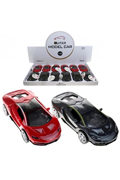 toysclub 1:32 سحب وإسقاط الباب البلاستيكي المفتوح للسيارة الرياضية