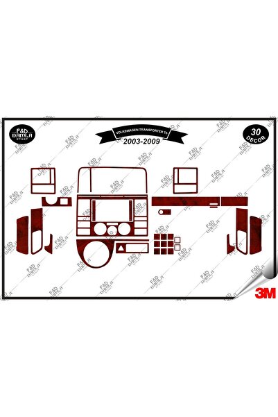 FD Damla Etiket حواف وحدة التحكم Torpedo لسيارة Volkswagen Transporter T5 200...