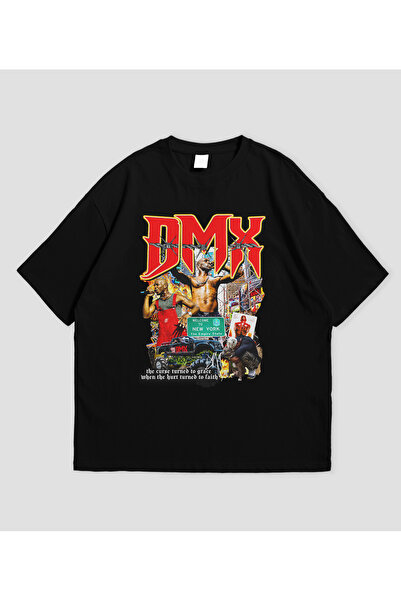 SVART WEAR DMX - Retro dizajn unisex Oversize kroj T-shirt