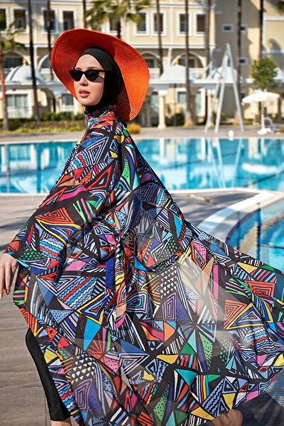 Remsa Mayo Alina RP020 - Hijab Swimsuit, Single Caftan Kimono Pareo