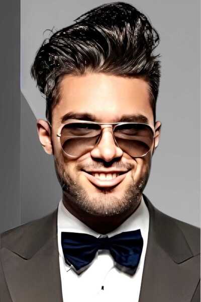 Uniquetrenders Men's Solid Color Satin Bow Tie