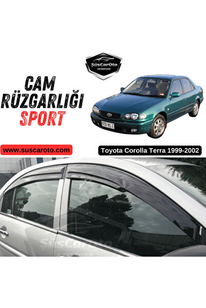 caralp Toyota Corolla Terra 1999-2002 Uyumlu Mugen Cam Rüzgarlığı Seti Piano ...