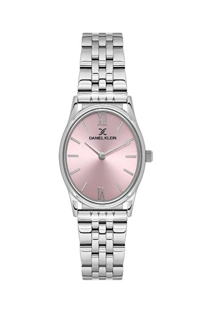 Daniel Klein Dke.1.10726-2 Oval Kadran Suya Dayanıklı Metalik Renk Kadın Kol Saati