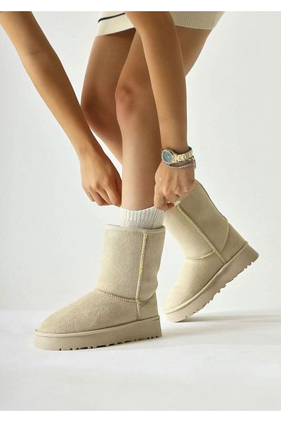 PABUCH Women's Inner Feather New Season Long Size Thick Sole Winter Boots
