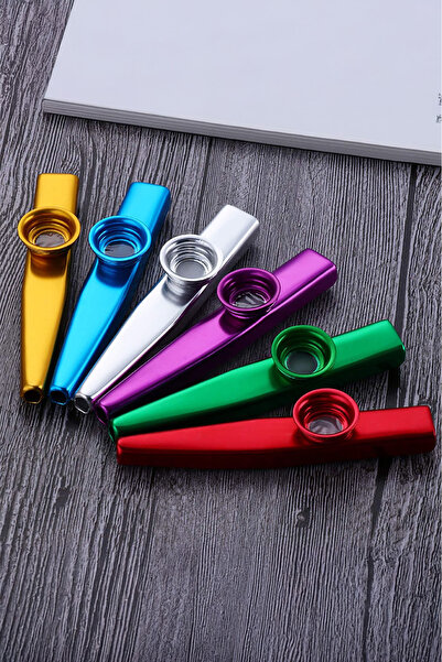 Midex KZ-25X Renkli Full Set Plastik Kazoo (6 Adet)