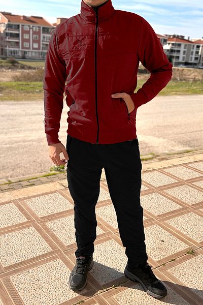 REMSA Ανδρική φόρμα Claret Red - Lycra Combed Cotton 2711