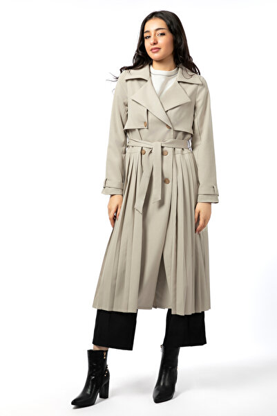 RİNA Outer Wear  Coat_M_Beige