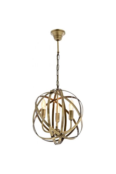 Avonni Av-4183-3e Eskitme Kaplama Modern Avize E14 Metal 36cm