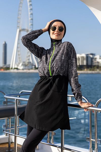 Remsa Mayo R118 Μοντέλο Πλήρως Κλειστό Μαγιό Remsa Hijab - Hande