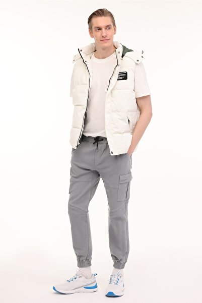 lumberjack ML 4 JJCFAW23-H2347 4PR Ekru Erkek Yelek
