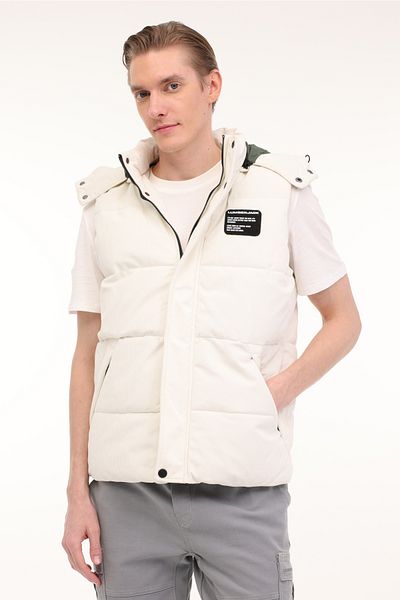 lumberjack Ml 4 Jjcfaw23-H2347 4Pr Ecru Men's Vest