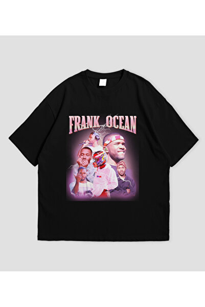 SVART WEAR Frank Ocean - Tricou oversize unisex cu design retro