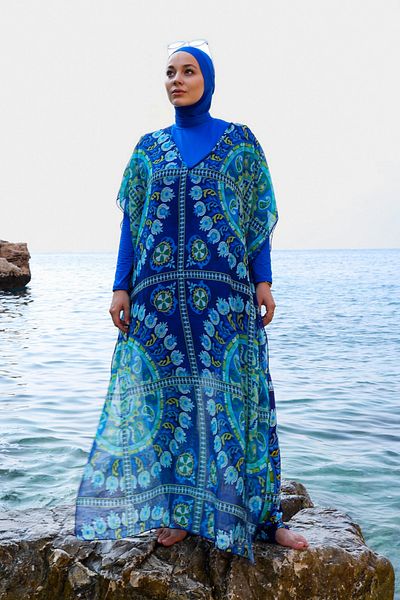 Remsa Mayo Μονό Pareo Kaftan μαγιό - 900-301-P