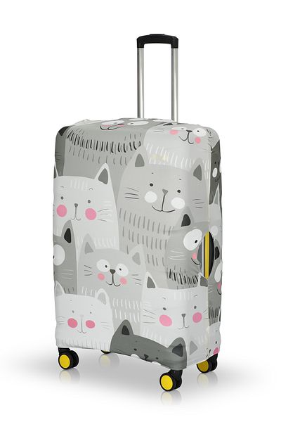 hızlıvaliz My Saddlery Suitcase Cover Protector pentru valiză (pisica cu zgomot)