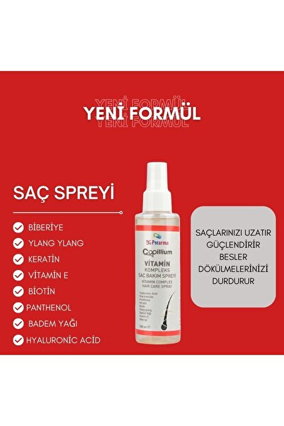 BgPharma Capillium Saç Bakım Spreyi