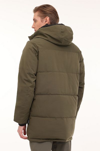 lumberjack ML ADLERS LONG COAT 4PR Χακί Ανδρικό Μακρύ Παλτό