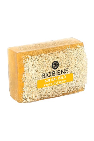 Biobiens Milk Honey Fiber Soap 100 Gr
