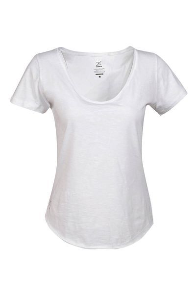 Kinetix Tricou de bază cu 2 decolteuri în V