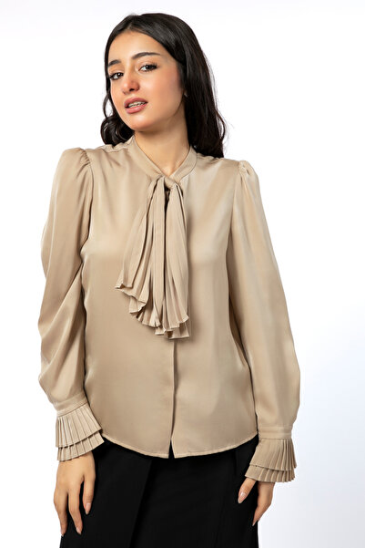 RİNA Forminal Shirt_M_Beige