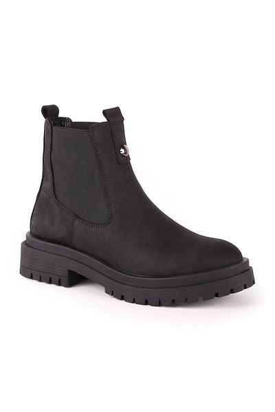 Libero L04.310 Δερμάτινα γυναικεία μποτάκια Nubuck