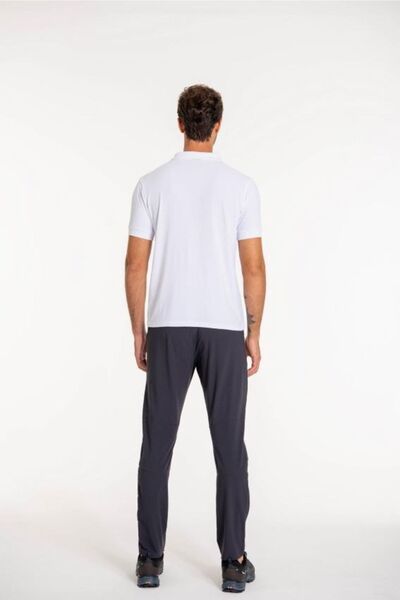 2AS Teal Polo Yaka Erkek Kısa Kollu Tişört Beyaz Tea0404