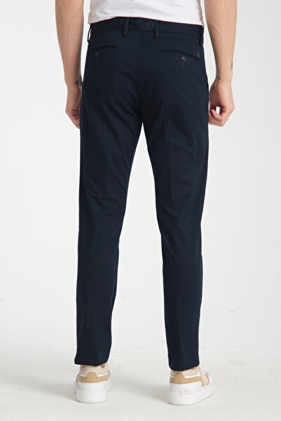 Frappoli Gabardin Pamuklu Erkek Slim Fit Kalıp Yetişkin Chino Pantolon