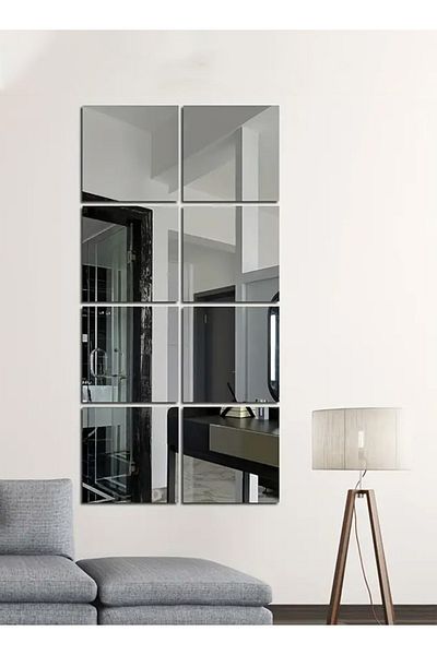Taimi Full Dimension Wall Mirror Set 8 Pieces - 30 X 30 Cm Each