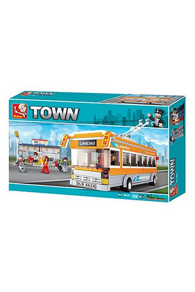Sluban  465-Piece Trolley Bus