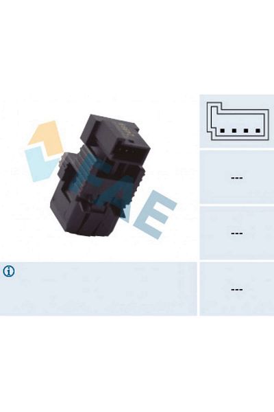FAE Bmw E46 E39 E60 E87 E90 F10 F25 F26 E70 Mini R50 R60 R.R 3 Vogue L322 Merced 612138   - Brake Valve