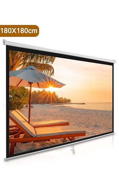 Taimi  Manual Screen Projector 180x180cm