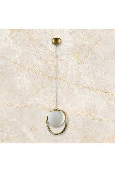 Genel Markalar Beyaz Cam Halka Tekli Eskitme, Şık ve Modern Tasarım