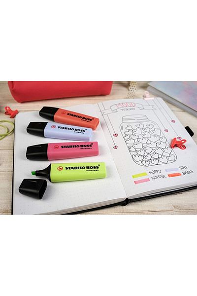 Stabilo Highlighter Pastel Wallet 8 Pcs (70/8-2)