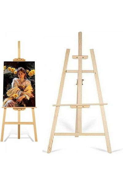Taimi Wooden Easel Canvas Folding Multi-functional Solid Wood Easel 150 cm