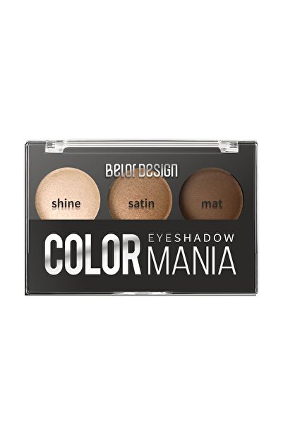 Belor Design Colormania Renkli Göz Farı Ton:32 Coffee