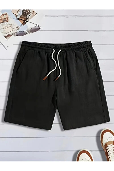 yx yustex sport Pantaloni scurți de sezon din Lycra neagră, care elimină tran...