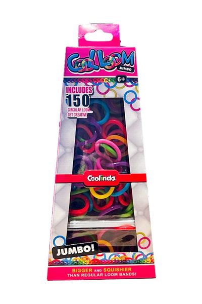 PopŞeker Infinite Combination with 161 Pieces! Cool Loom Jumbo Hobby Set