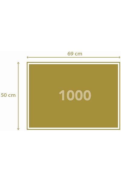 CLEMENTONI مجموعة ألغاز دبي عالية الجودة، 1000 قطعة