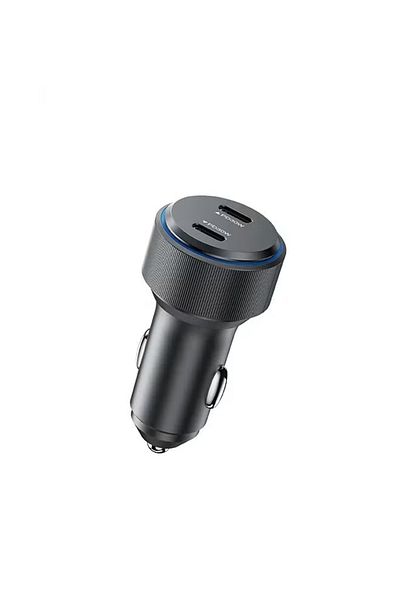 Taimi Fast Car Charger PD 60W Dual USB C Ports Fast Charging Car Power Adapter