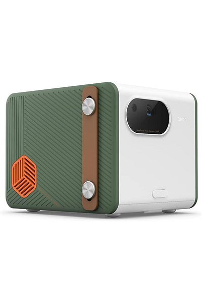BENQ GS50 Portable Full HD Wireless Projector, Android TV, Cinematic Color, Extra Bass Bluetooth