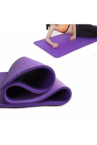 Taimi بساط تمارين اليوجا أرجواني 185 سم × 80 سم × 15 مم