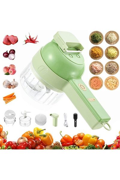 Taimi 4 In 1 Handheld Electric Vegetable Cutter Set
