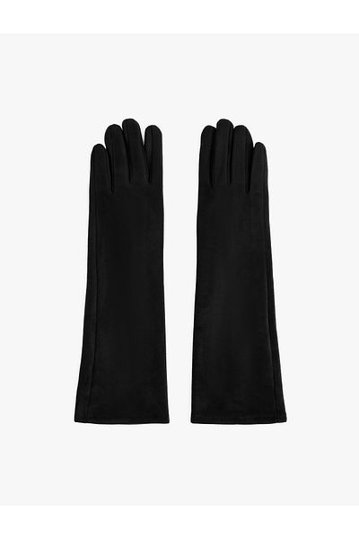 Koton Suede Look Long Gloves