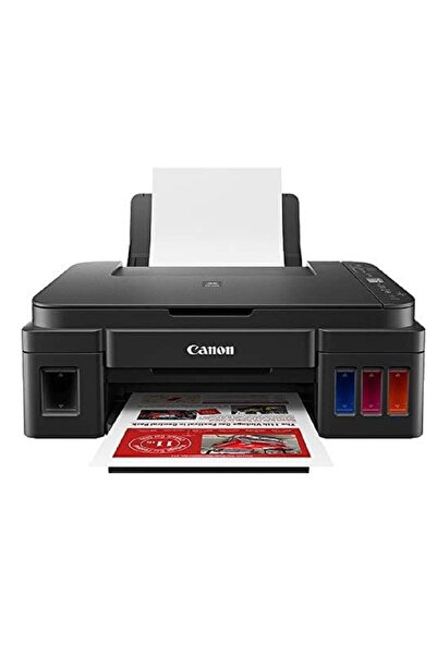 Canon طابعة - ماسح ضوئي - ناسخة G3416، طابعة خزان حبر ملون مع واي فاي