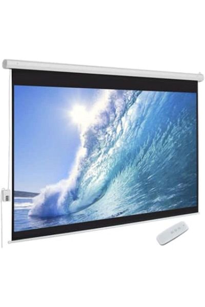 Taimi  SCREEN PROJECTOR ELECTRIC With remote size 150X150cm